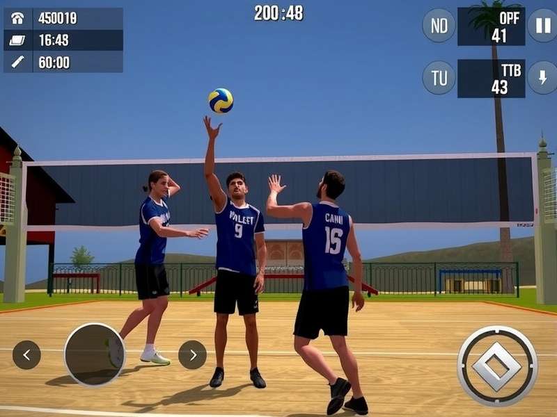 Volley Elite Punjab Game Screenshot